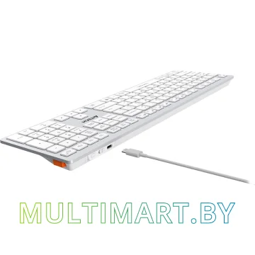 Клавиатура A4Tech Fstyler FBX50C (серебристый/белый) картинка 8